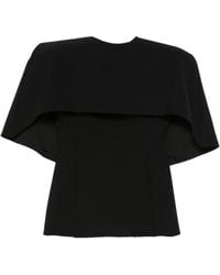 Axel 113 - Scarlet Cape Top - Lyst