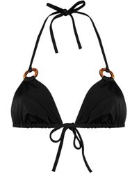 DSquared² - Top de bikini con detalle de anilla - Lyst