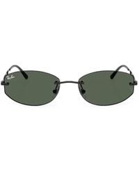 Ray-Ban - Rimless Geometric-Frame Sunglasses - Lyst