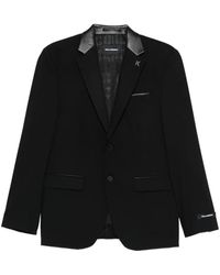 KARL LAGERFELD - Rock Button-Fastening Blazer - Lyst