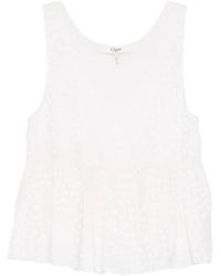 Chloé - Sleeveless Tops - Lyst