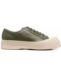 Marni - Pablo Leather Low-top Sneakers - Lyst