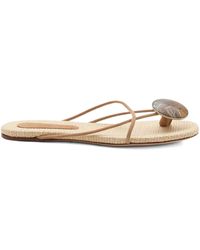 Christopher Esber - Doma Stoned Flat Sandals - Lyst