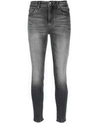 Armani Exchange - Jeans skinny con effetto schiarito - Lyst