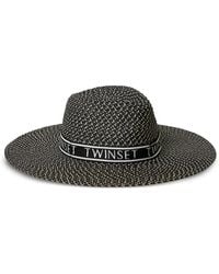 Twinset - Woven-Band Sun Hat - Lyst