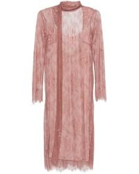 Blumarine - Maxikleid Aus Chantilly-Spitze - Lyst