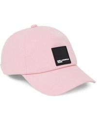 KARL LAGERFELD - Cappello Con Logo - Lyst