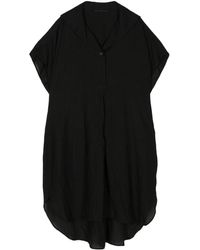 Forme D'expression - Linen Mini Shirt Dress - Lyst
