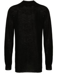 Rick Owens - Fine-knit Virgin Wool Sweater - Lyst
