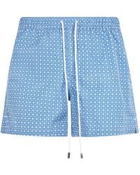 Fedeli - Bañador Con Estampado Geométrico - Lyst