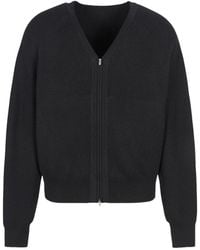 CROQUIS - V-Neck Zip-Up Cardigan - Lyst
