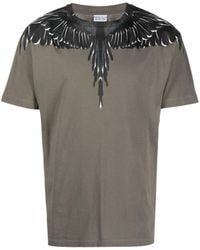 Marcelo Burlon - Camiseta con estampado Icon Wings - Lyst