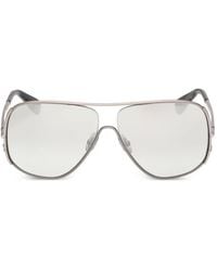 Max Mara Eyewear - Pilot-Frame Sunglasses - Lyst