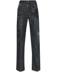 DSquared² - Jean Effet-Usé À Taches De Peinture - Lyst
