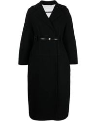 Jil Sander - Long Wool Coat - Lyst