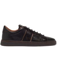 Buttero - Burro Hand-Buffed Leather Sneakers - Lyst