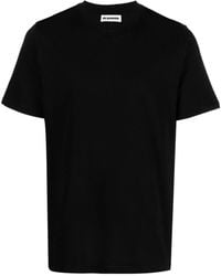 Jil Sander - Crewneck Short Sleeves Classic T-Shirt - Lyst