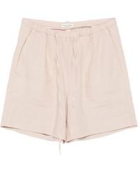 Marc O' Polo - Drawstring Linen Shorts - Lyst