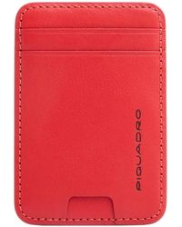 Piquadro - Logo-Print Cardholder - Lyst