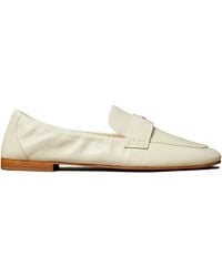 Tory Burch - Ballet Ruched-Detail Loafers - Lyst