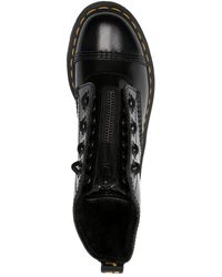 Dr. Martens Sinclair Zip Front Boots in Black | Lyst UK