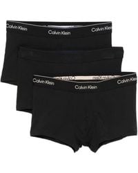 Calvin Klein - Boxershorts Mit Logo (3Er-Set) - Lyst