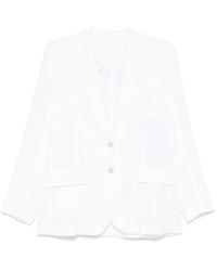 120% Lino - Sakko aus Leinen - Lyst