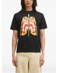 A Bathing Ape - T-Shirt À Imprimé Colors Tiger - Lyst