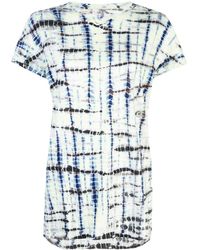 Proenza Schouler Tie Dye Shortsleeve T-shirt - White