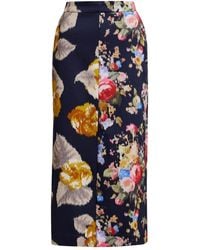 Essentiel Antwerp - Jonsea Floral-Print Skirt - Lyst