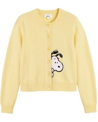 Chinti & Parker - X Peanuts Snoopy Peekabow Cardigan - Lyst
