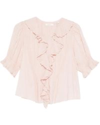 Doen - Blusa Henri con volantes - Lyst