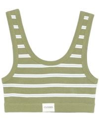 Closed - Cotton Bralette Bra - Lyst