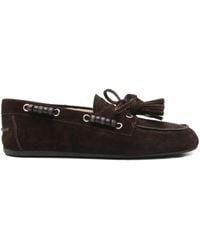 Miu Miu - Loafer mit Perlen - Lyst