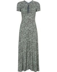 Proenza Schouler - Slinky Jersey-Kleid mit Schlüssellochausschnitt - Lyst