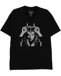 Y's Yohji Yamamoto - For Masses Printed T-Shirt - Lyst