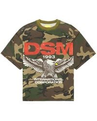 DIET STARTS MONDAY - Eagle-Print Camouflage-Pattern T-Shirt - Lyst