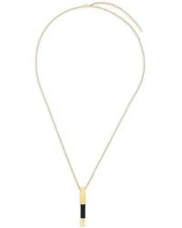 ST Dupont - Min Pen Brass Pendant Necklace - Lyst