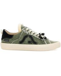 Springa - Baskets En Toile À Bords Francs - Lyst