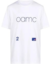 OAMC - Logo-Print Cotton T-Shirt - Lyst