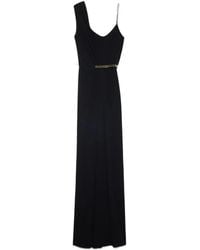 Tom Ford - Asymmetric Belted Maxi Dress - Lyst