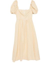 Reformation - Marella Linen Dress - Lyst