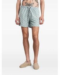 Tagliatore - Short De Bain À Imprimé Géométrique - Lyst