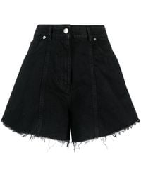 IRO - Pantalones cortos con detalle envejecido - Lyst