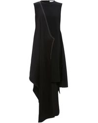 JW Anderson - Robe Sans Manches À Design Asymétrique - Lyst