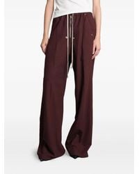 Rick Owens - Pantalones con cordones y cremallera - Lyst