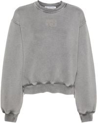 Alexander Wang - Sweater Met Logo-reliëf - Lyst