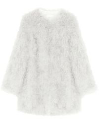 Yves Salomon - ラウンドネック フェザージャケット - Lyst