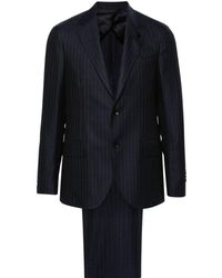 Lardini - Pinstriped Single-breasted Suit - Lyst