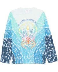 CASABLANCA - Tie-Dye Graphic T-Shirt - Lyst